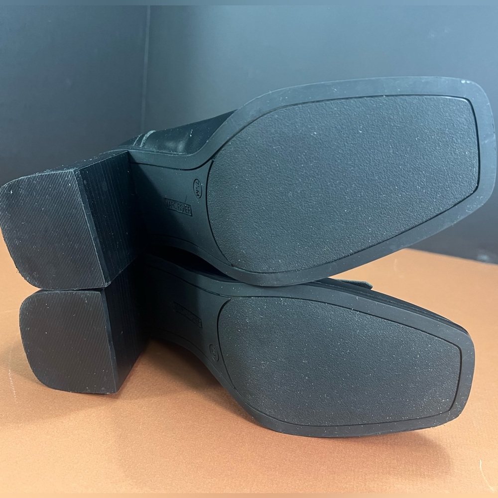 New Marc Fisher Women's Hamish Block Heel Square Toe Dress Loafers Size:7 1/2 - Picture 9 of 15